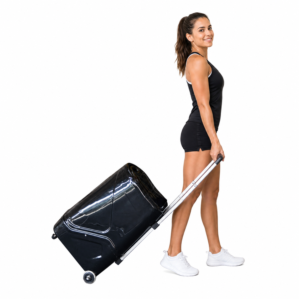 Portable squash ball machine for Norway clubs